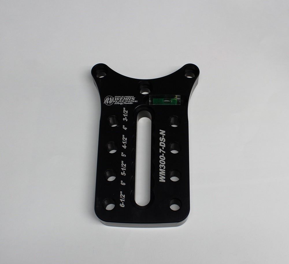 7" DROP SHOCK PLATE DOUBLE SHEAR NARROW