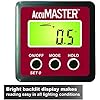 AccuMASTER Magnetic Digital Level and Angle Finder