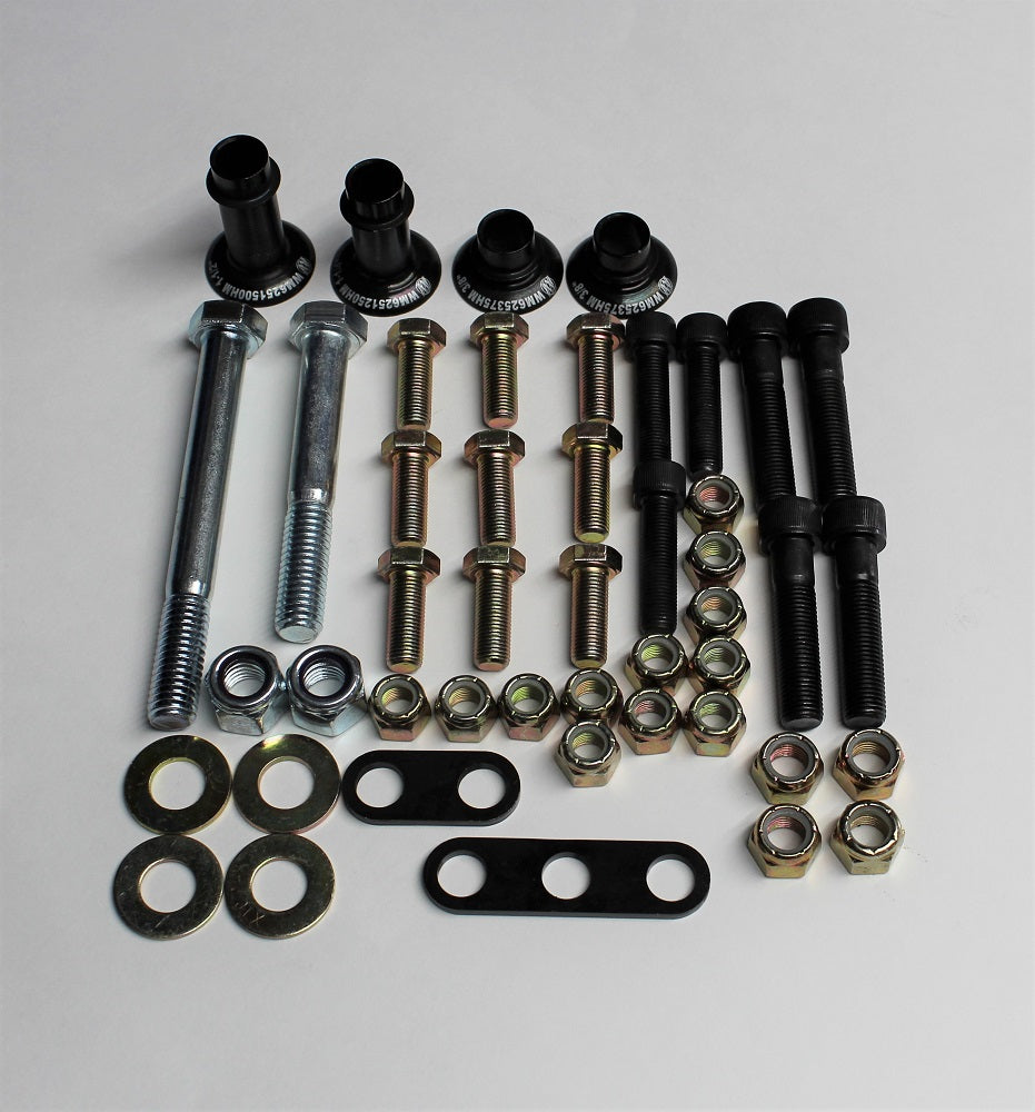 BOLT KIT FOR ZERO INDEX DBL SHEAR CAGE