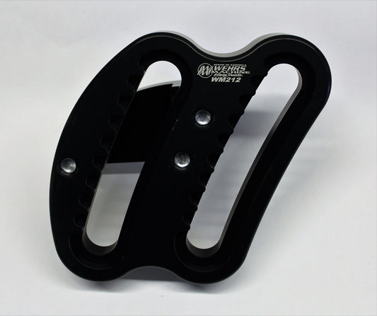 ALUM DOUBLE SLOT CLIMBER FRAME MOUNT 2"